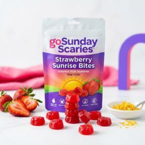 Strawberry Sunrise Bites